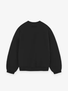 Essentials Crewneck Oversized Sweatshirt – Black