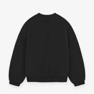 Essentials Crewneck Oversized Sweatshirt – Black