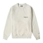 Essentials Fear of God Crewneck Sweatshirt – Light Gray