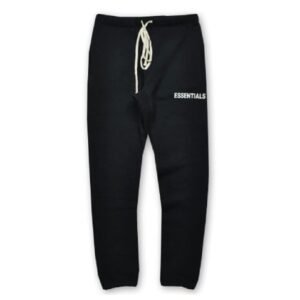 Essentials Graphic Sweatpants – Black