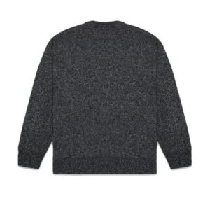 Essential Classic Round Neck Sweater – Charcoal Gray
