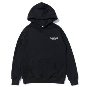Fear of God Essentials Star Hoodie – Black