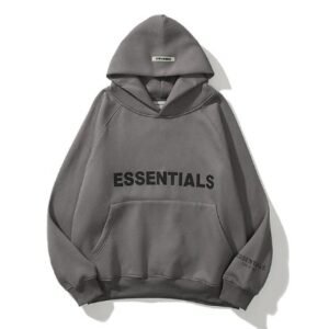 Essentials Hoodie – Dark Grey (Unisex)