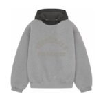 Essentials Fear of God Nylon Fleece Hoodie – Dark Heather Oatmeal