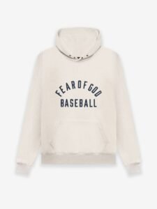 Fear of God Essentials Baseball Hoodie – Cream