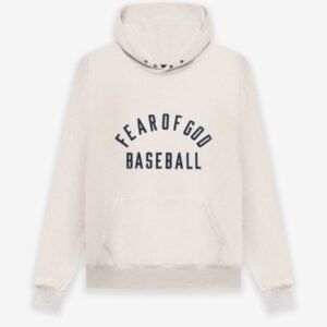 Fear of God Essentials Baseball Hoodie – Cream